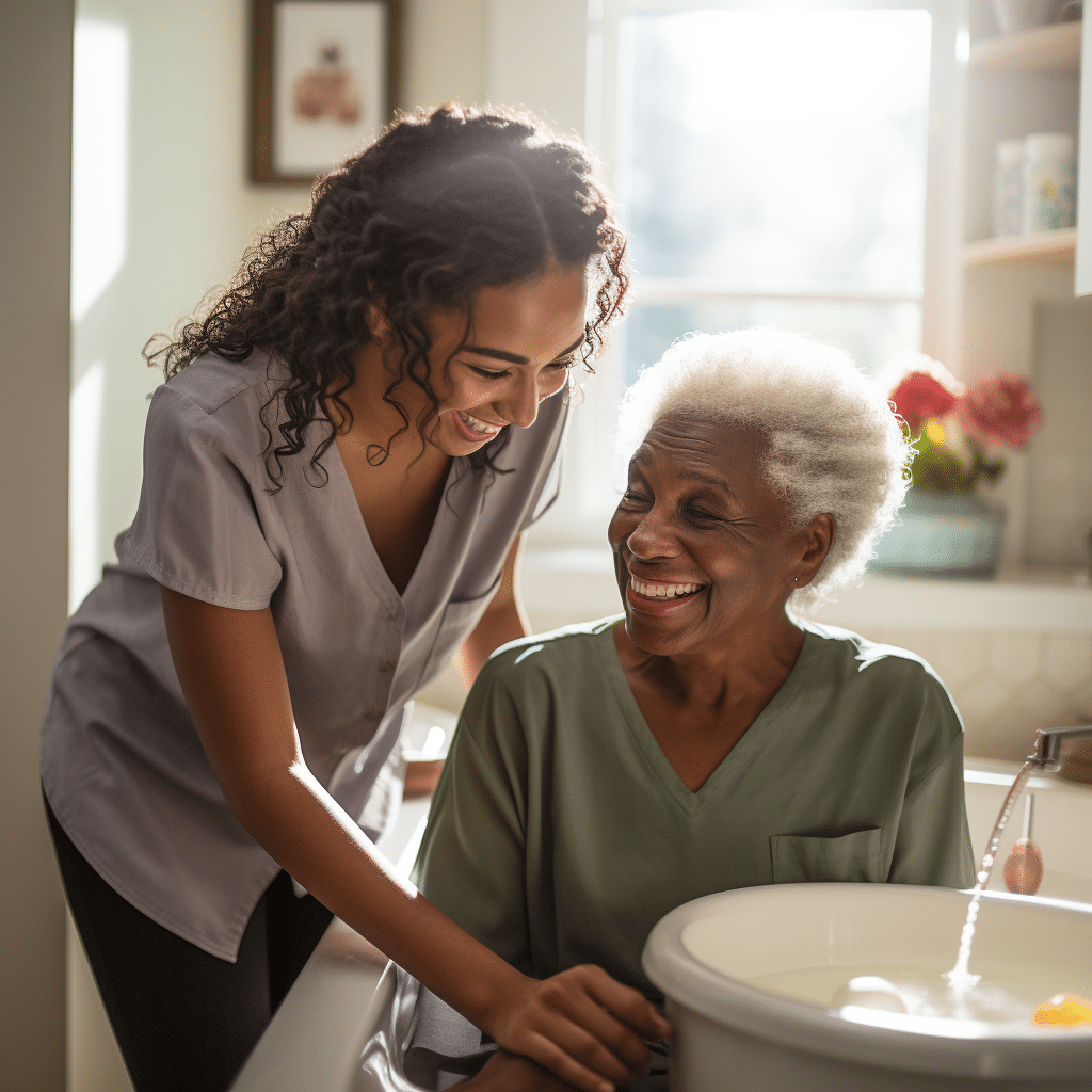 Personal care at home providers can help aging seniors with personal hygiene when these tasks become challenging.